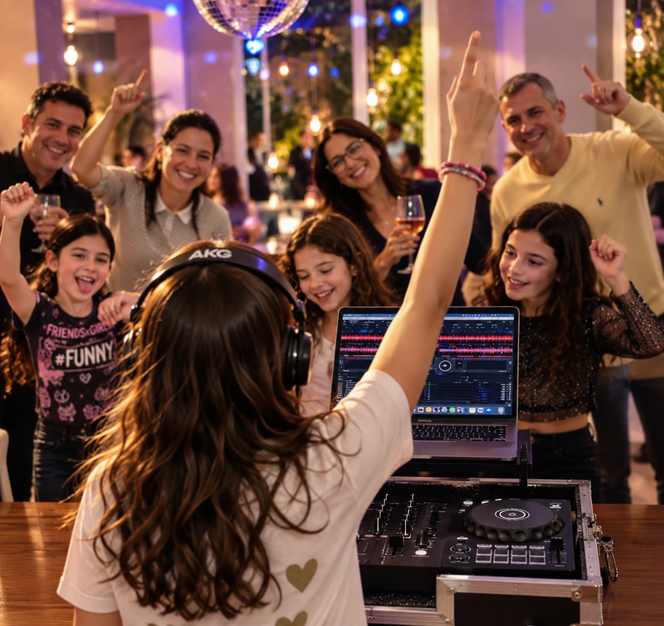 DJ agitando a pista